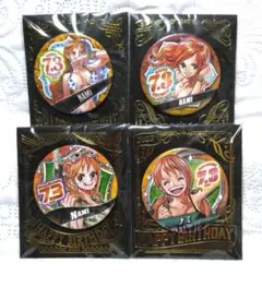 ワンピースナミ2019バースディ缶バッジ ワンピース ONE PIECE バースデー缶バッジ2019 ナミ 2個セット