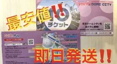 東京ドームシティ 優待券 2025年間プラン 2025年の夏をCOOLに遊びつくせ！「東京ドームシティSUMMER LINE