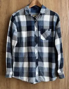 RUSTY チェック柄 長袖シャツ 綿100%