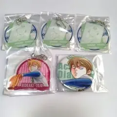 ダイヤのA DMMスクラッチ 쿠지 メイト 東条秀明 缶バッジ アクスタ