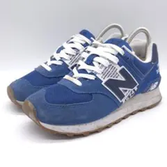 new balance ニューバランス スニーカー 22.5cm ブルーのサムネイル