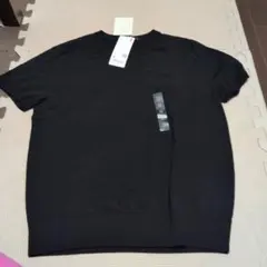 ユニクロ　レディース 「メリノクルーネックセーター」ブラック