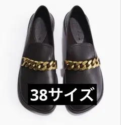 STELLA McCARTNEY H&M チェーンディテールローファー 38のサムネイル