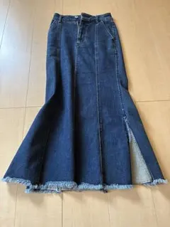 AZUL BY MOUSSY ダークデニム タイトスカート XS