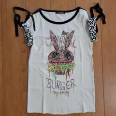 アルゴンキン 半袖 Tシャツ カットソー バーガー ヒョウ柄 希少のサムネイル
