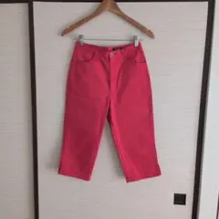 【★古着★】ユニクロUNIQLOハーフパンツピンク　部屋着も◎Sサイズ