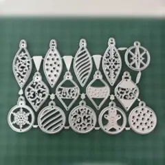 カッティングダイ　クリスマス　オーナメント