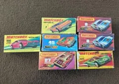 マッチボックス 箱のみ 8 45 75 32 当時物 matchbox