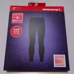 HEATTECH ULTRA WARM ブラック レギンス L