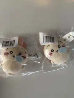 ちいかわ　うさぎだらけくじ　E賞ぬいぐるみバッジ(ぐ〜) 2個
