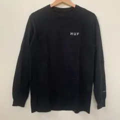 HUF ロンT ロングスリーブTシャツ 黒のサムネイル