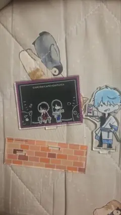 カプコンカフェ×銀魂 アクリルメモスタンド 松下村塾 坂田銀時 桂小太郎 高須のサムネイル