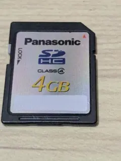 送料無料 Panasonic 4GB SDカード