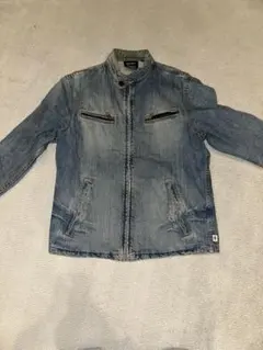 90s 紺タグ Dickiesデニムジャケット 短丈