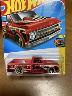 037‼️'67 Chevy C10 Hot Wheels ミニカー