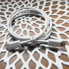iPhone 純正　USB-C ライトニングケーブル　ホワイト1m