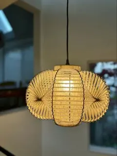 独60年代　EEA Leuchten ヴィンテージ・プレスガラスとストリングス