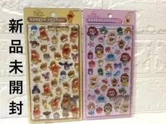 【新品未開封】ディズニーボンボンドロップシール くまのプーさんプリンセス 2種類
