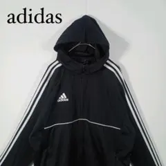 adidas フード　ハーフジップジャージ　トラックジャケットアノラックパーカー