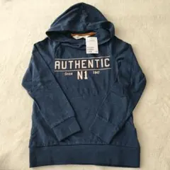 H&M ネイビー パーカー 120/130