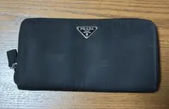正規品❤️極美品⭐️プラダ長財布 PRADA コンパクト　ラウンドファスナー　財布 美品 プラダ ラウンドファスナー長財布 レディース PRADA