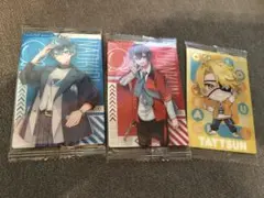 カラフルピーチ ウエハース2 カード ゆあんくん、なおきり、たっつん3枚