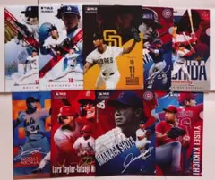 MLB クリアファイルコレクション　９枚　山本由伸　ダルビッシュ有のサムネイル