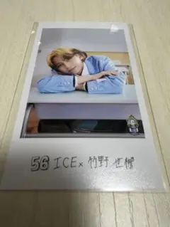 ICEx 竹野世梛 ミニフォト 後