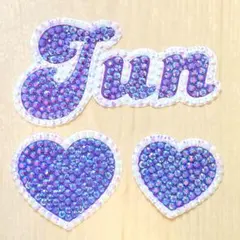 うちわデコパーツ 嵐 松本潤 うちわデコ デコうちわ デコ うちわ文字 パーツ