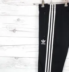 アディダス トラックパンツ スリーストライプ ブラック L（100）