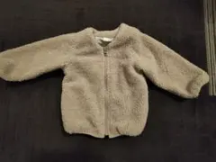 【最終値下げ】petit main フリースジャケット 90cm ベージュ