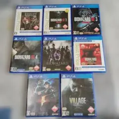 バイオハザード シリーズ PS4 8本 セット