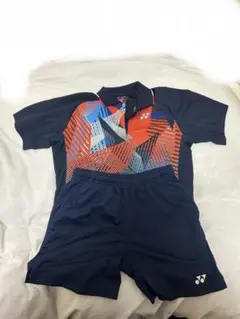YONEX バドミントン ポロシャツ ショートパンツ ユニフォーム 部活 紺