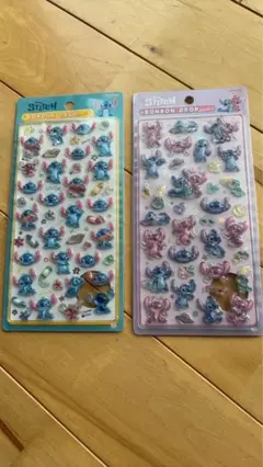 スティッチ　ボンボンドロップシールセット