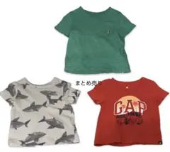 ベビーTシャツ 3枚セット baby gap 80