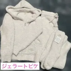 美品 ジェラートピケ ルームウェア 3点セット モコモコ ピンク 2023 福袋