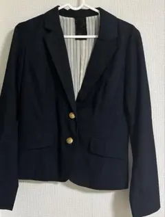 金ボタン　ネイビージャケット