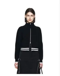 【MATIN KIM 】マーティンキム　ジップアップニットカーディガン