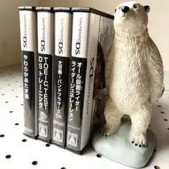 【NintendoDS】 ニンテンドーDS ゲームソフト4本セットまとめ売り❼