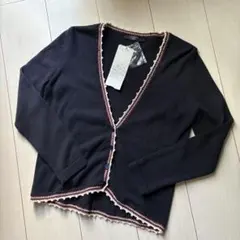 MaxMaraWEEKEND ネイビー Vネック カーディガン 未使用