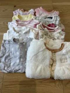ロンパース・カバーオールセット 50-60サイズ 10点まとめ売り