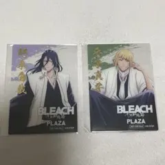 BLEACH PLAZA 購入特典 クリアカード　朽木白哉 平子真子