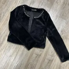 Vanity Glamourous ビジュー付きボレロジャケット