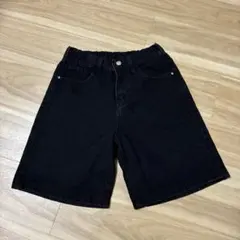 美品＊ハイウエストブラックショートパンツ♪S