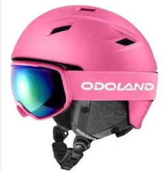 【希少カラー】Odoland スキー スノーボード ヘルメット ピンク Sサイズのサムネイル