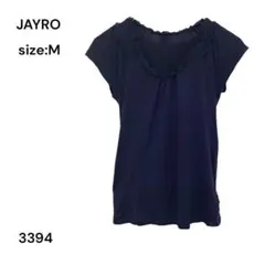 JAYRO ジャイロ　シャツ　トップス　ネイビー　Ｍ　おしゃれのサムネイル