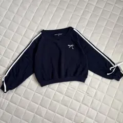 repipi armario ソデリボンラインVスウェット