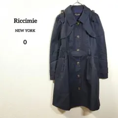 Riccimie　トレンチコート　0　紺　綿　スプリングコート　レディースのサムネイル