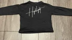 ペアマノン 90長袖Tシャツ　ブラック