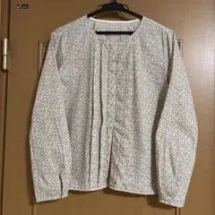 ヒューマンウーマン　リバティタックブラウス　タナローン　極美品　リバティ